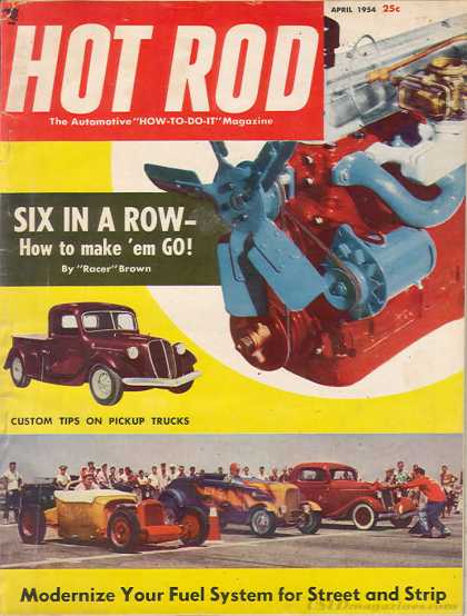 Hot Rod - April 1954