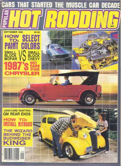 Hot Rodding - September 1986