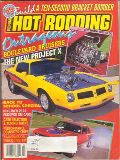 Hot Rodding - September 1987