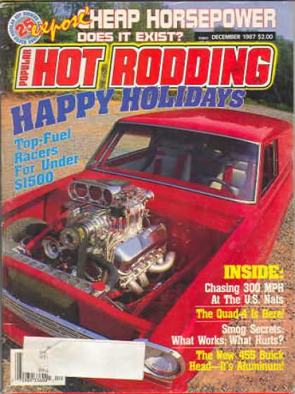 Hot Rodding - December 1987