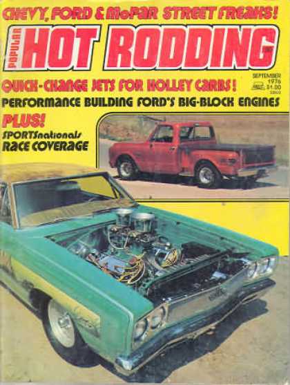 Hot Rodding - September 1976