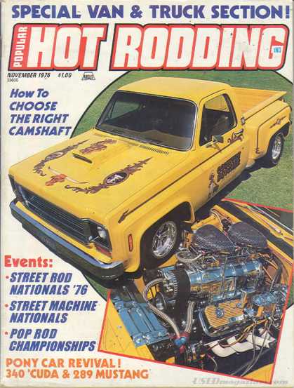Hot Rodding - November 1976