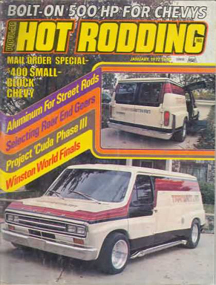 Hot Rodding - January 1977