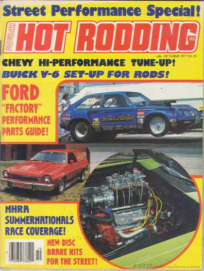 Hot Rodding - October 1977