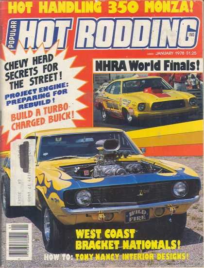Hot Rodding - January 1978