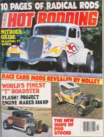 Hot Rodding - July 1978