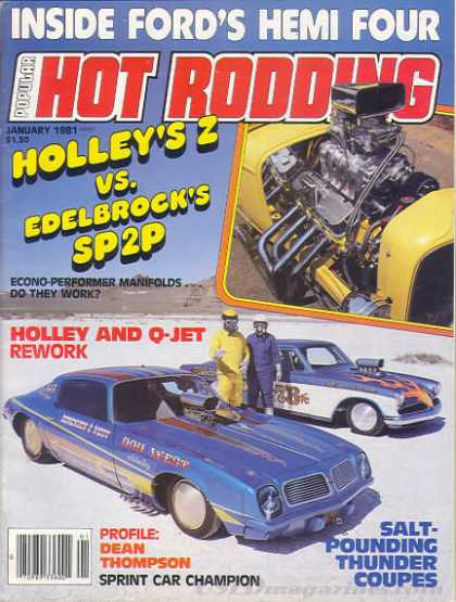 Hot Rodding - January 1981