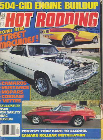 Hot Rodding - July 1981