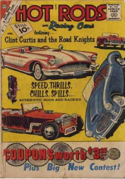 Hot Rods and Racing Cars 51 - Clint Curtis And The Road Knights - Speed Thrills Chills Spills - Hot Rods - Cars - Racing Cars