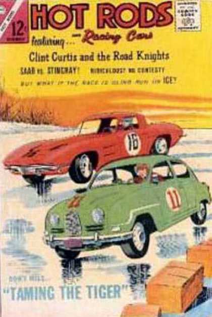 Hot Rods and Racing Cars 71 - Marvel Comics - Muscle Car - 12 Cents - Taming The Tiger - Drivers