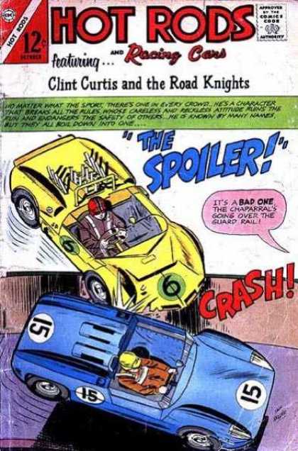 Hot Rods and Racing Cars 81 - Clint Curtis An D The Road Kinghts - The Spoiler - Crash - Chapparals - Featuring