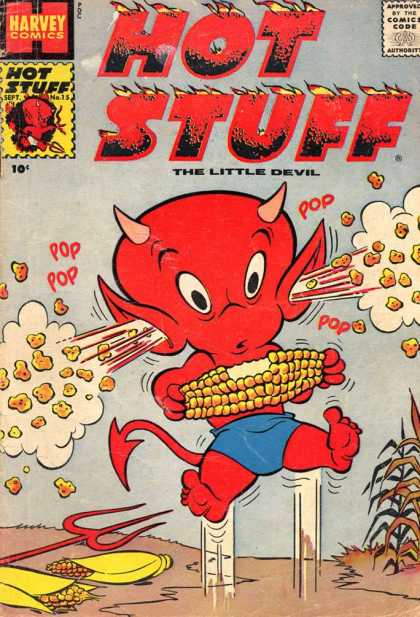Hot Stuff 15 - Harvey Comics - Approved By The Comics Code - The Little Devil - Pop - September