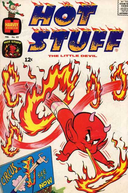 Hot Stuff 82 - Devil - Fire - Red - Circus - Ring