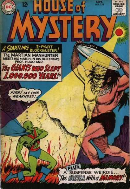 House of Mystery 153 - Suspense - Giant - Martian Manhunter - Startling - Block Buster