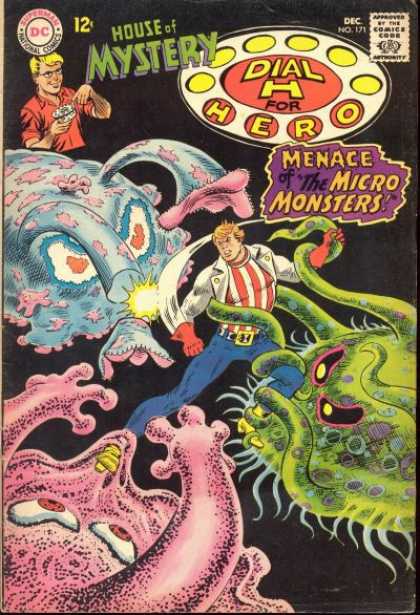 House of Mystery 171 - Superman National Comics - Approved By The Comics Code - Monster - Dial H For Hero - Man - Nick Cardy