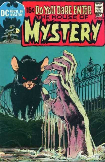 House of Mystery 189 - Cat - Hand - Gate - Sky - Water - Neal Adams