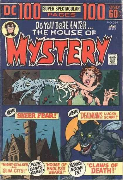 House of Mystery 224 - Super Spectacular - Dc 100 - No224 - Deadman - May