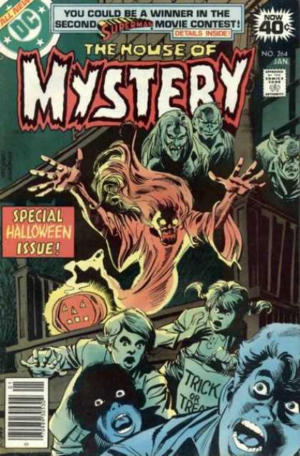 House of Mystery 264 - Superman - Special Holloween Issue - Trick - Ghost - Demon - Dick Giordano
