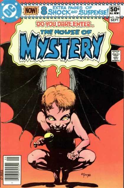 House of Mystery 284 - Dare Enter - Extra Shock - Real Suspense - Shoking Entry - First Death - Michael Kaluta