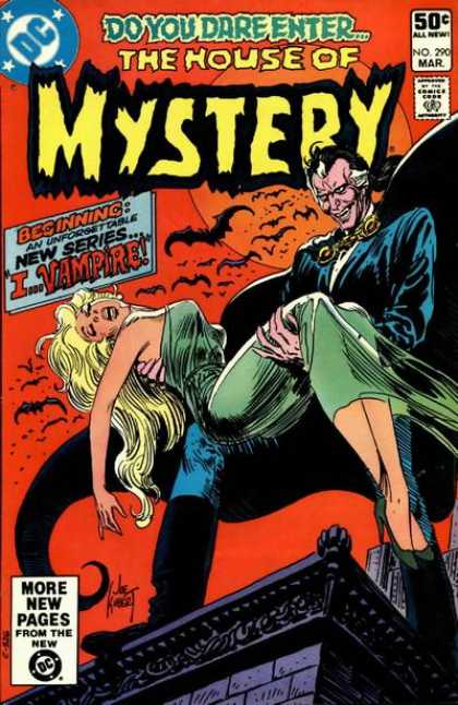 House of Mystery 290 - Bats - Vampire - Joe Kubert