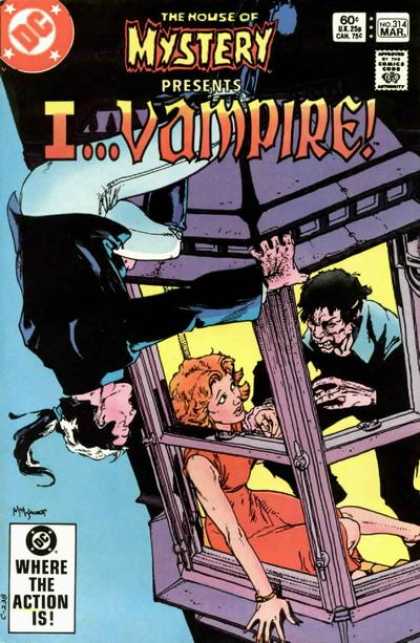 House of Mystery 314 - Vampire - Dc - Man - Woman - Where The Action Is - Michael Kaluta