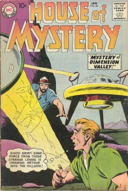 House of Mystery 82 - Mystery Dimension Valley - Good Greif - One Machine - Got Shocked - Strange