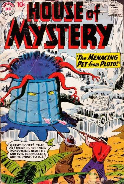 House of Mystery 87 - Monster - Ice - Jungle - Rifles - Tentacles