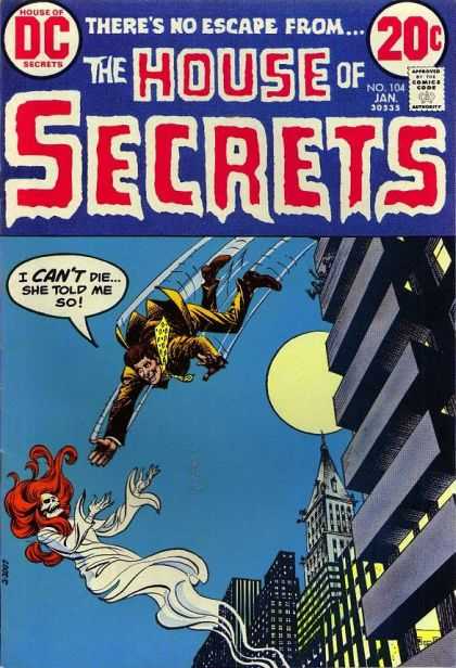 House of Secrets 104 - Dc - January - Full Moon - 20 Cents - Building - Nick Cardy