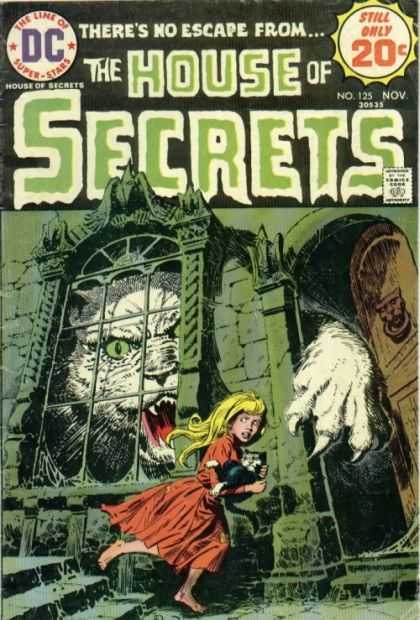House of Secrets 125 - Dc - The Lime Of Super Stars - No 125 Nov - Approved By The Comics Code Authority - Sharp Nail - Luis Dominguez