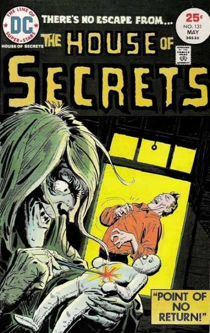House of Secrets 131 - Needle - Voodoo Man - Voodoo Doll - Window - Man Aching - Luis Dominguez