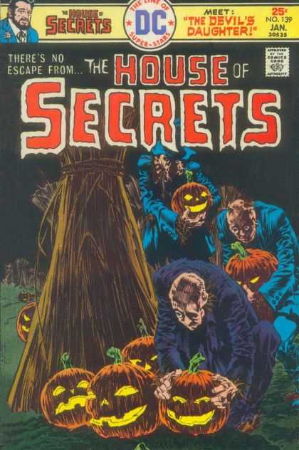 House of Secrets 139 - The Devils Daughter - Theres No Escape From - Approved By The Comics Code Authority - Dc - Superstars - Bernie Wrightson