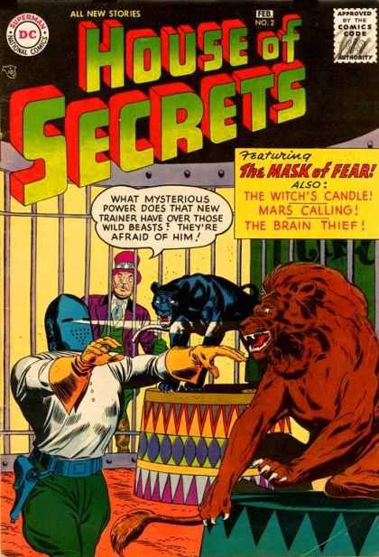 House of Secrets 2 - House Of Secrets - The Mask Of Fear - Lion - Trainer - Superman