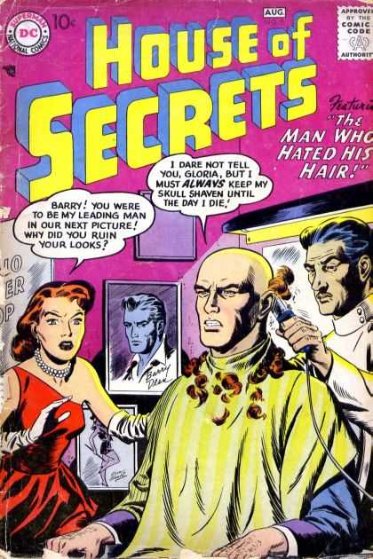 House of Secrets 5 - Superman - Man - Approved By The Comics Code - Hair - Woman