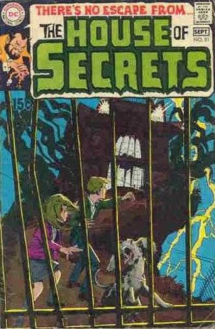 House of Secrets 81 - Dog - Lightning - The Huanting - Adventures Of Bob And Kim - Gate Crashers - Neal Adams
