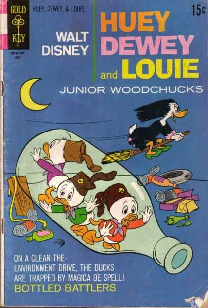 Huey, Dewey and Louie: Junior Woodchucks 10 - Bottled Battlers - Magic Spell - Bottle - Ducks - Walt Disney
