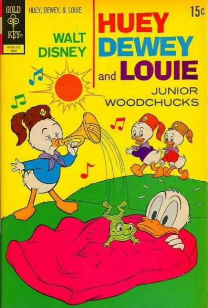 Huey, Dewey and Louie: Junior Woodchucks 14 - Walt Disney - Hueydeweyu0026 Louie - Sun - Singing - One Frog