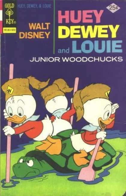 Huey, Dewey and Louie: Junior Woodchucks 31 - Turtle - Swamp - Oars - Fur Hat - Kerchief