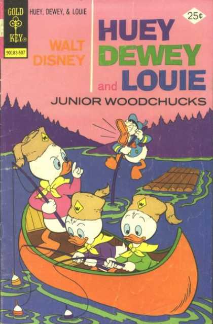 Huey, Dewey and Louie: Junior Woodchucks 33 - Disney - Kids - Donald Duck - Series - Vintage