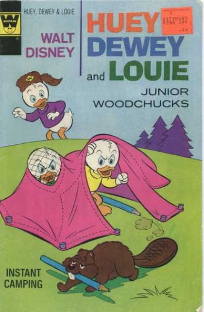 Huey, Dewey and Louie: Junior Woodchucks 36 - Disney - Trees - Camping Tent - Beaver - Instant Camping