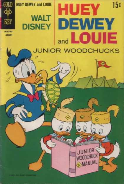 Huey, Dewey and Louie: Junior Woodchucks 4 - Walt Disney - Camping - Turtle - Tents - Manual