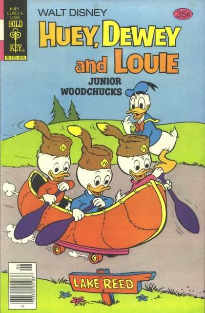 Huey, Dewey and Louie: Junior Woodchucks 50 - Walt Disney - Donald Duck - Mickey Mouse - Nephews - Daisy Duck