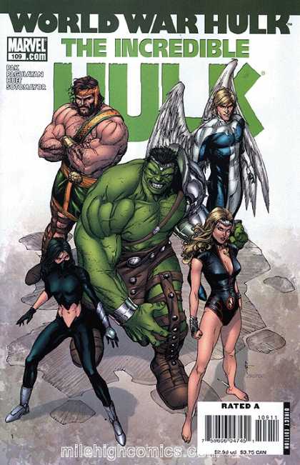 Hulk (2000) 109 - World War - Wings - Feathers - Soldiers - Girl - Gary Frank