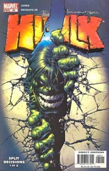 Hulk (2000) 60 - Marvel - Jones - Split Decisions - Direct Edition - Psr - Deodato Fiho