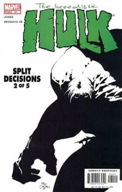 Hulk (2000) 61 - Split Decisions - Marvel - 2 Of 5 - Black And White Cover - Shadow Hulk - Deodato Fiho