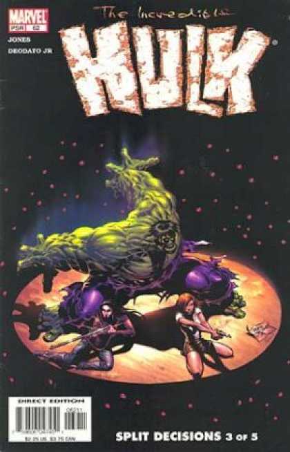 Hulk (2000) 62 - Sd 3 Of 5 - The Hulk - Mean Green - Hulk In Space - Hulk With Babes - Deodato Fiho