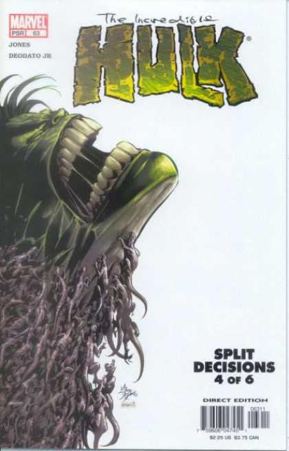 Hulk (2000) 63 - The Incredible - Split Decisions 4 Of 6 - Monster - Big Teeth - Jones Deodato Jr - Deodato Fiho