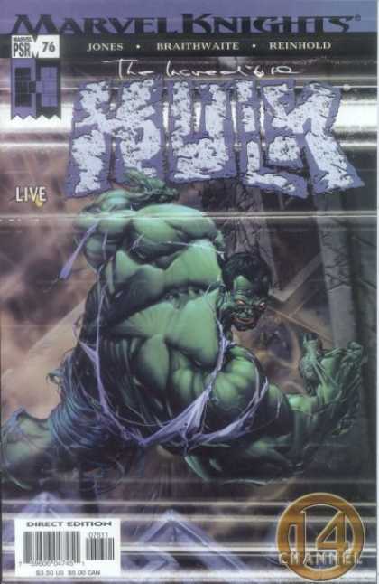 Hulk (2000) 76 - Marvel Knights - Incredible - Hulk - Channel 14 - Psr 76 - Clayton Crain