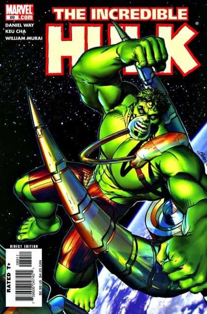 Hulk (2000) 89 - The Hulk - Oxygen Mask - Space - Punch - Horn - Brandon Peterson