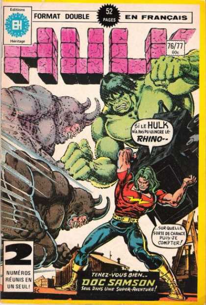 Hulk (French) 72