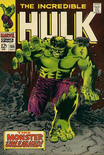 Hulk 105 - The Incredible Hulk - Hulk - Action - Monster - Mutant